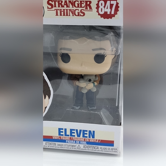 Funko POP! Stranger Things Eleven With Teddy Bear #847 Target Exclusive - Picture 3 of 6